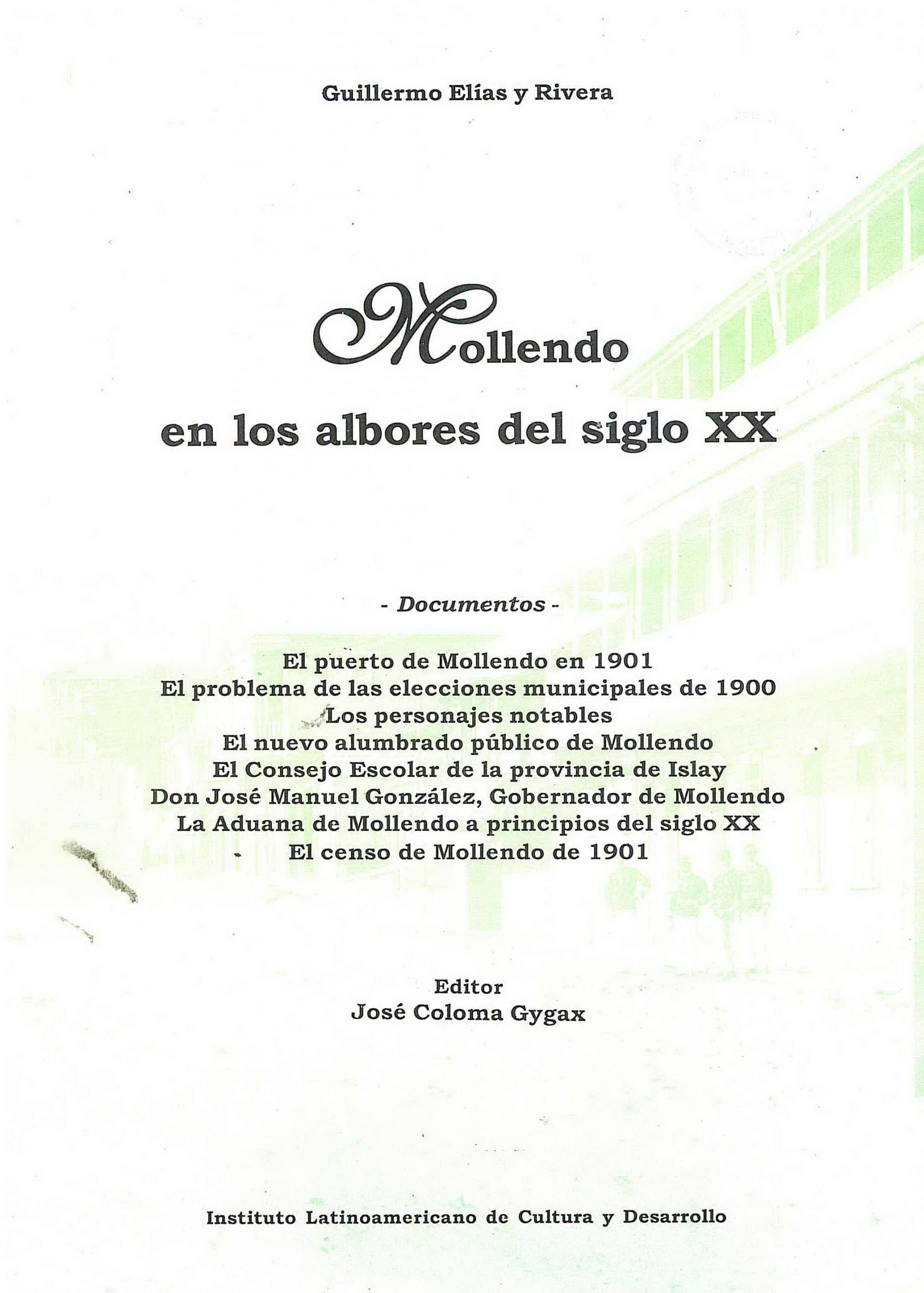 Mollendo en los albores Siglo XX