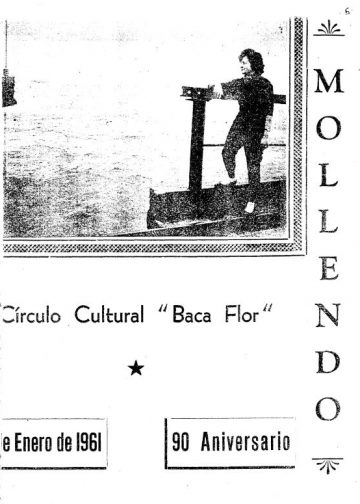 Mollendo 6 de Enero del 1961 - 90° aniversario Circulo Cultural Carlos Baca Flor