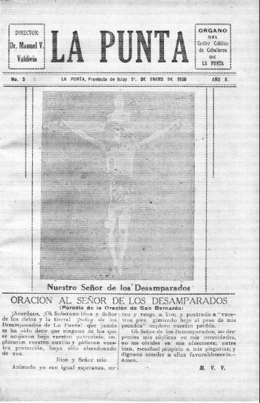 La Punta Nuestro Señor de los Desamparados N°5