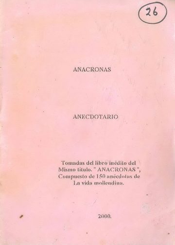 Anacronas Anecdotario