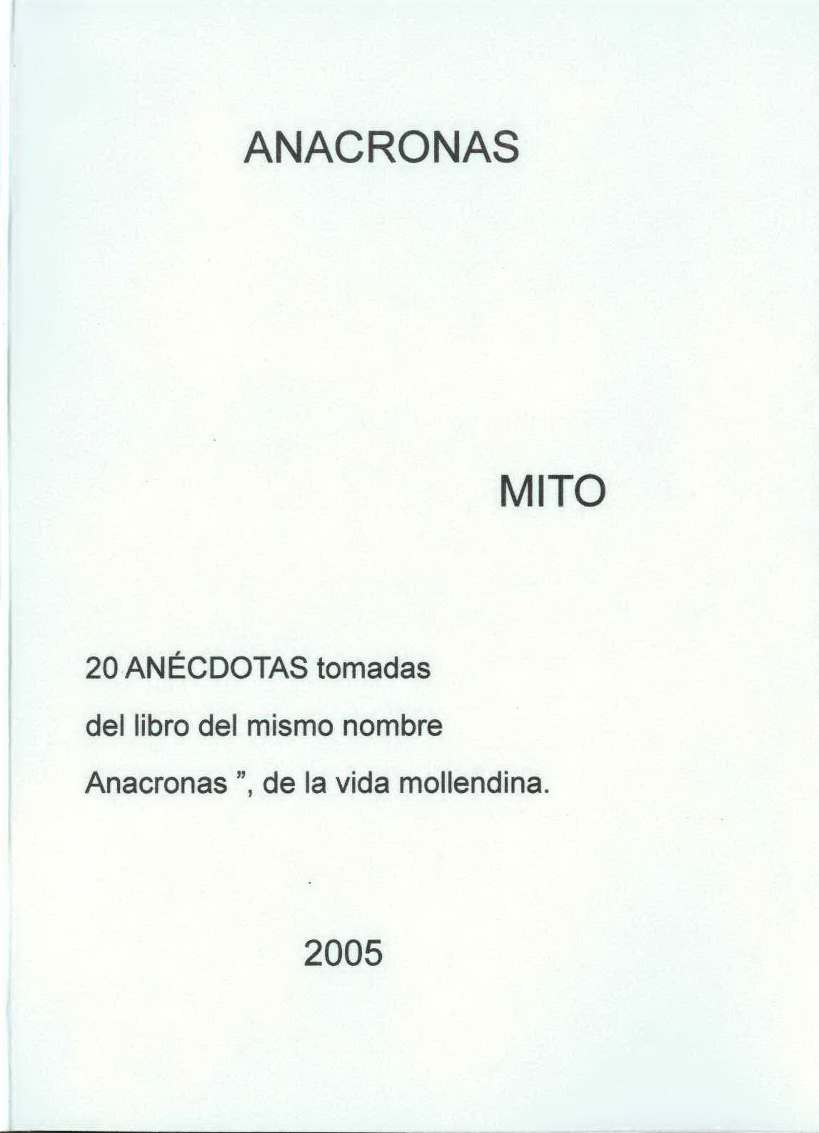 Anacronas Mito