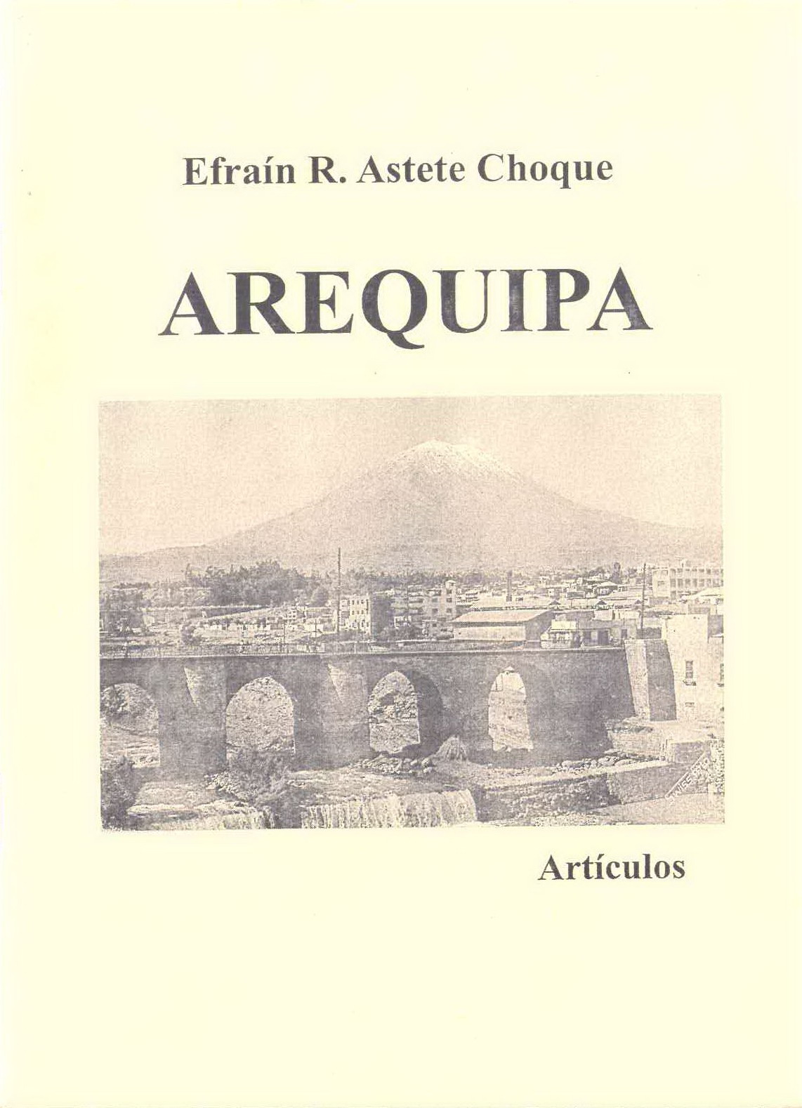 Arequipa Articulos