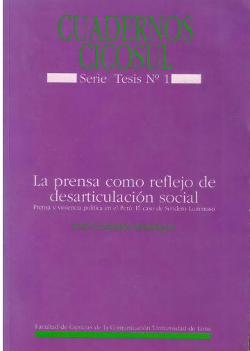 La prensa como reflejo de desarticulación social