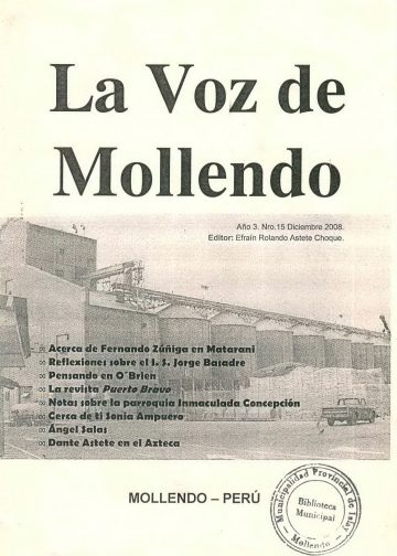 La Voz de Mollendo N° 15 2008