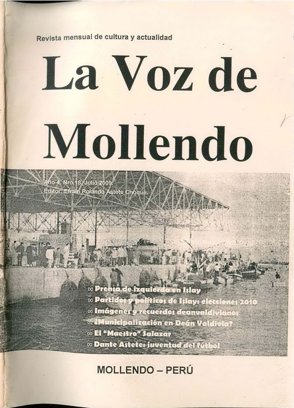 La Voz de Mollendo N° 18 2009