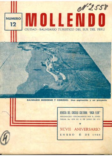 Mollendo Ciudad Balneario Turístico del sur del Perú 1968 N°12