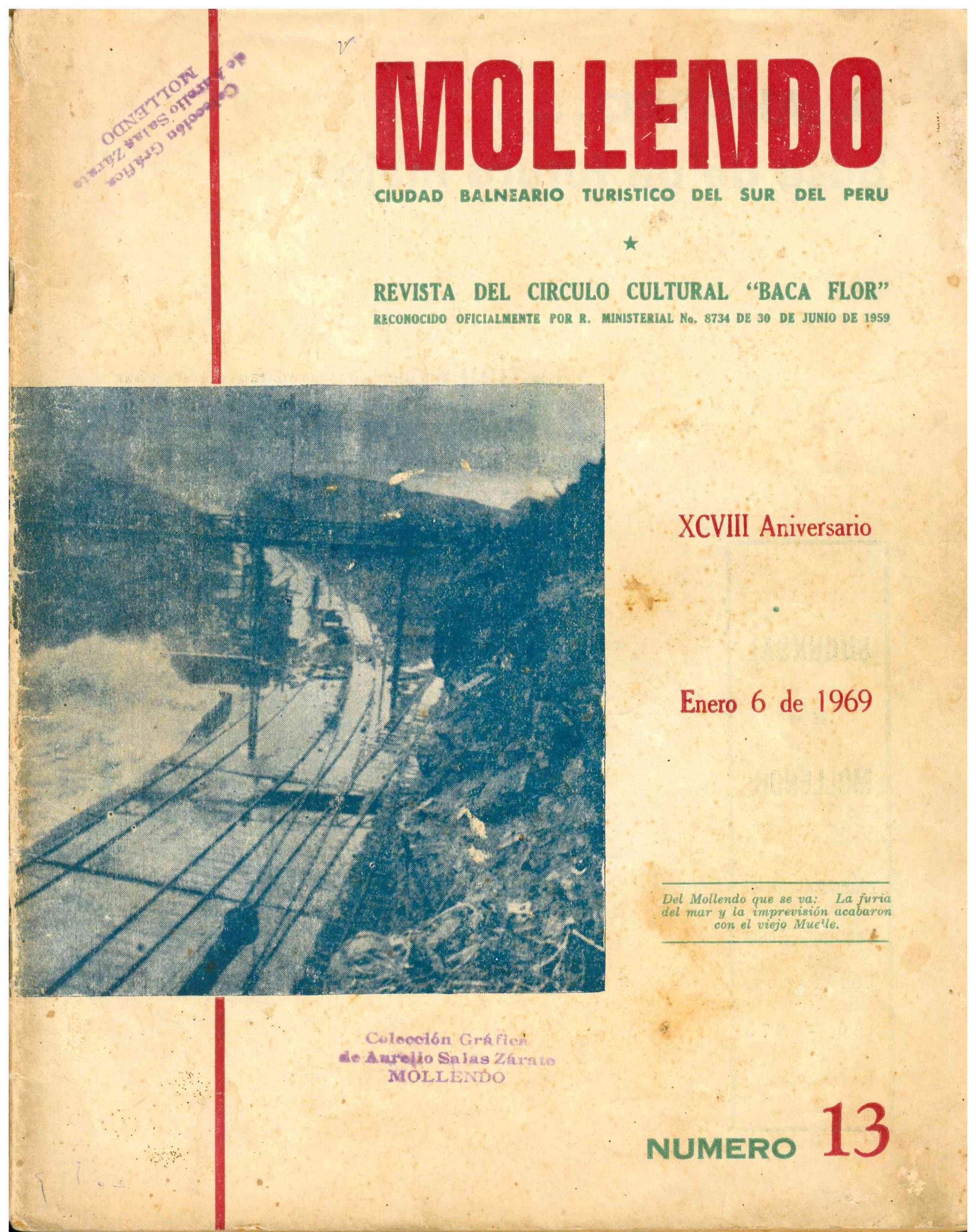 Mollendo ciudad balneario turístico del sur del Perú 06-01-1969