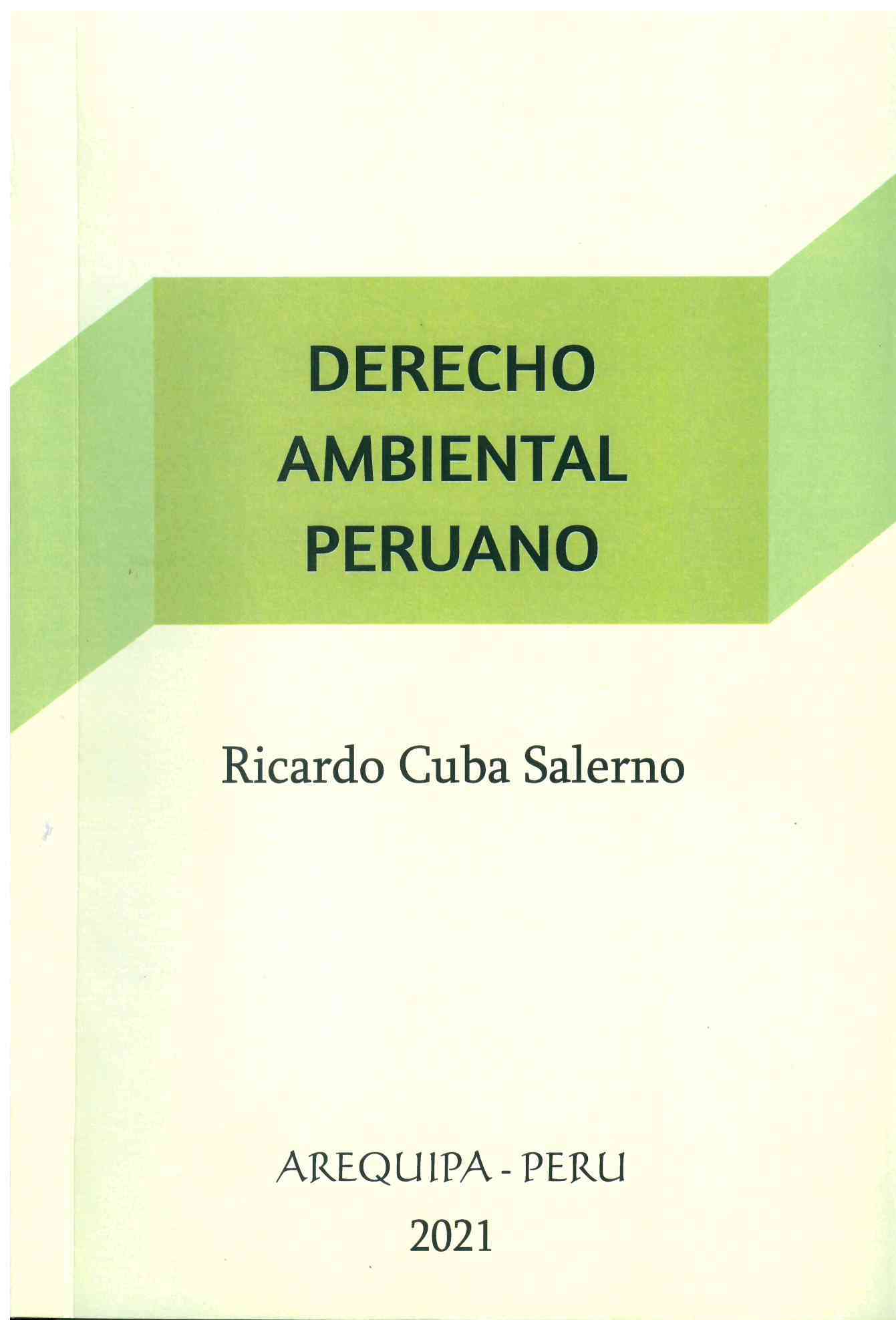 Derecho Ambiental Peruano