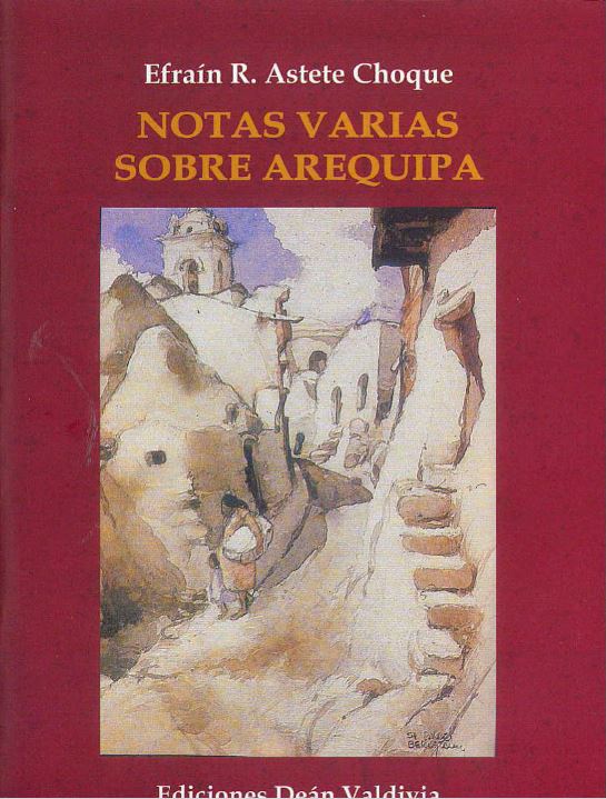 Notas varias sobre arequipa