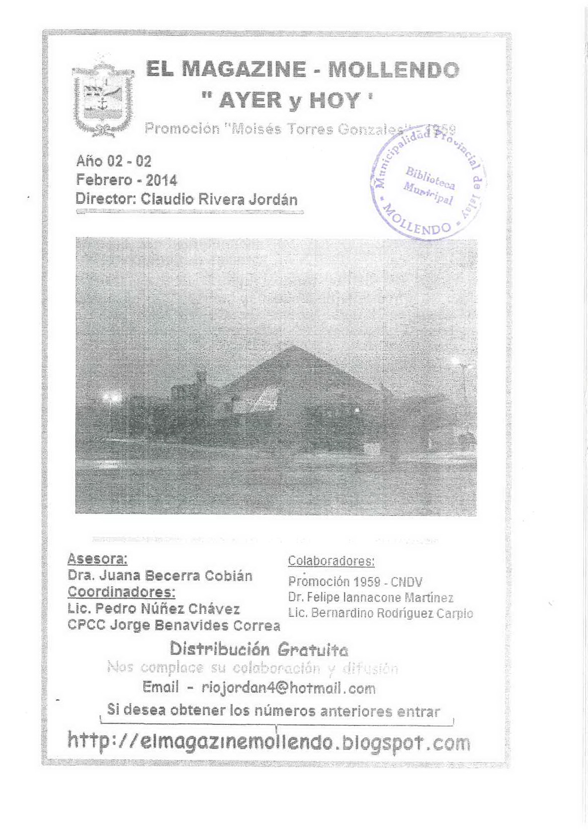 Magazine - Mollendo Ayer y Hoy 02-2014