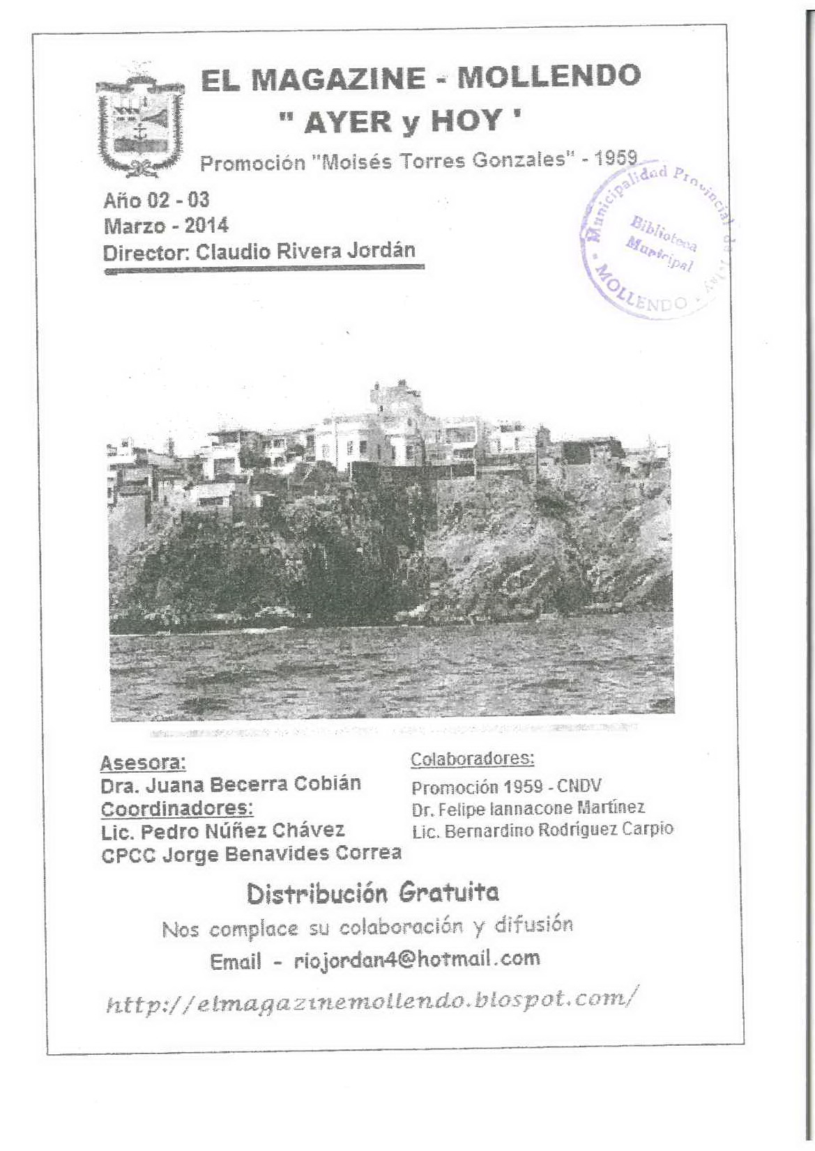 Magazine - Mollendo Ayer y Hoy 03-2014