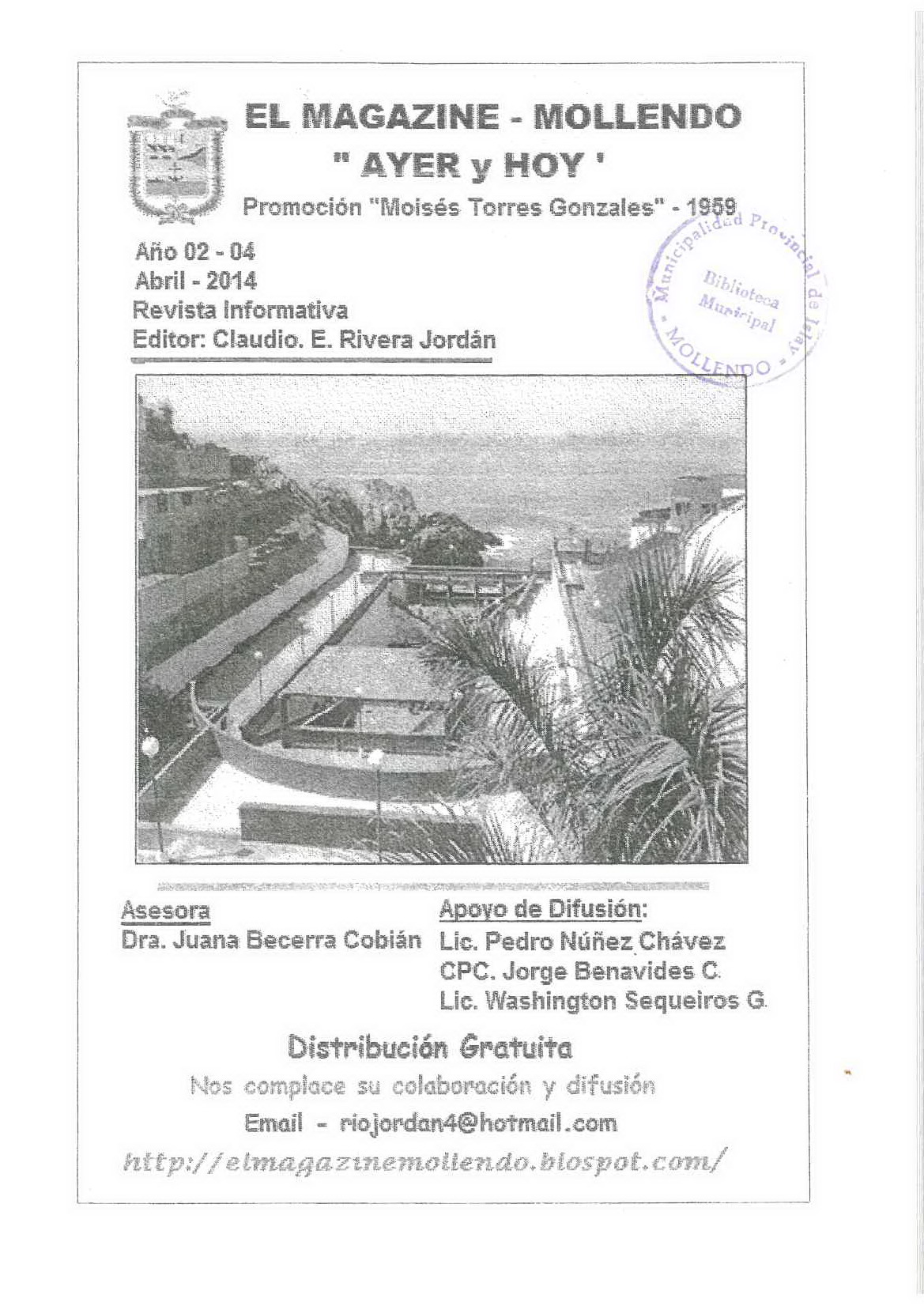 Magazine - Mollendo Ayer y Hoy 04-2014