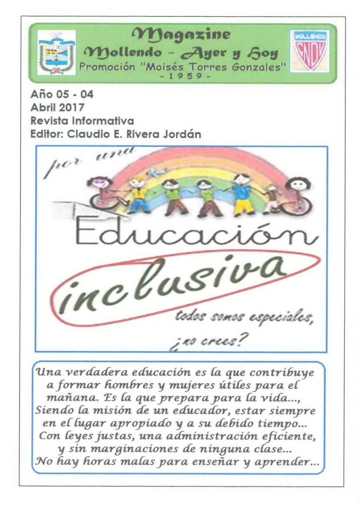 Magazine - Mollendo Ayer y Hoy 04-2017