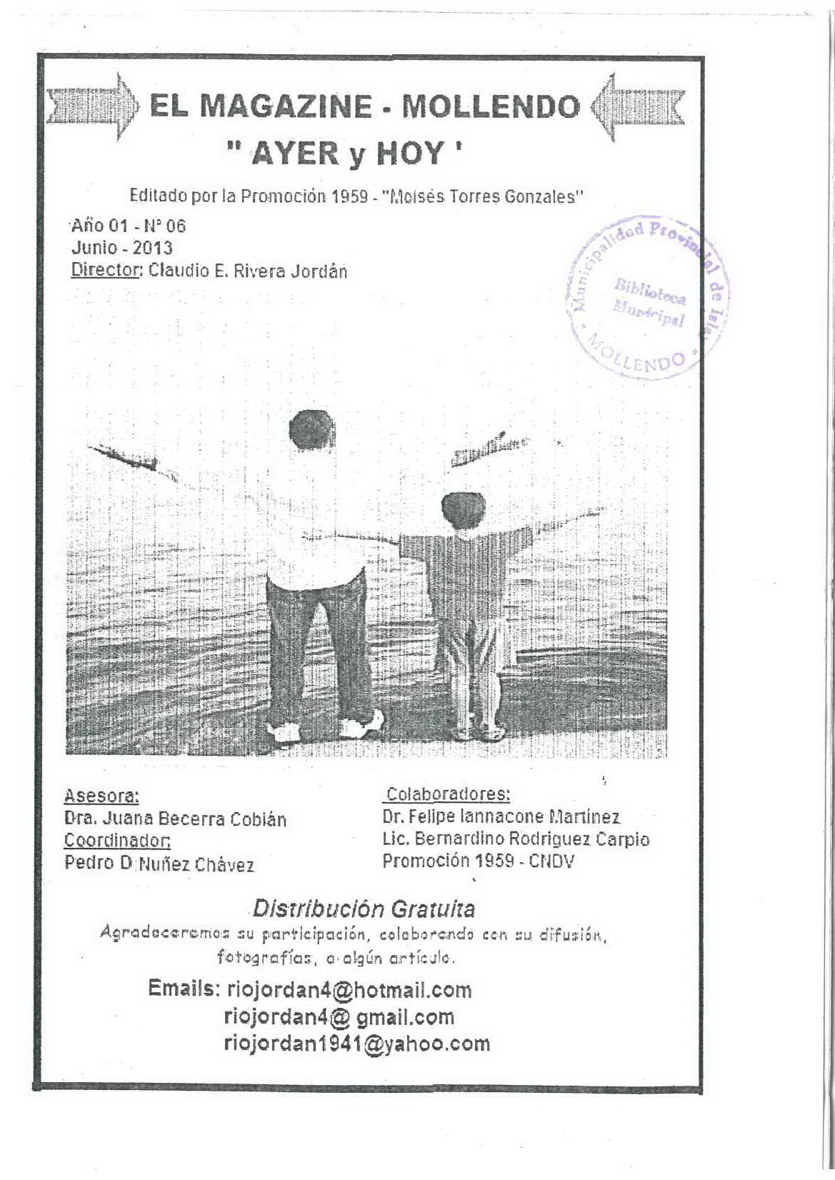 Magazine - Mollendo Ayer y Hoy 06-2013