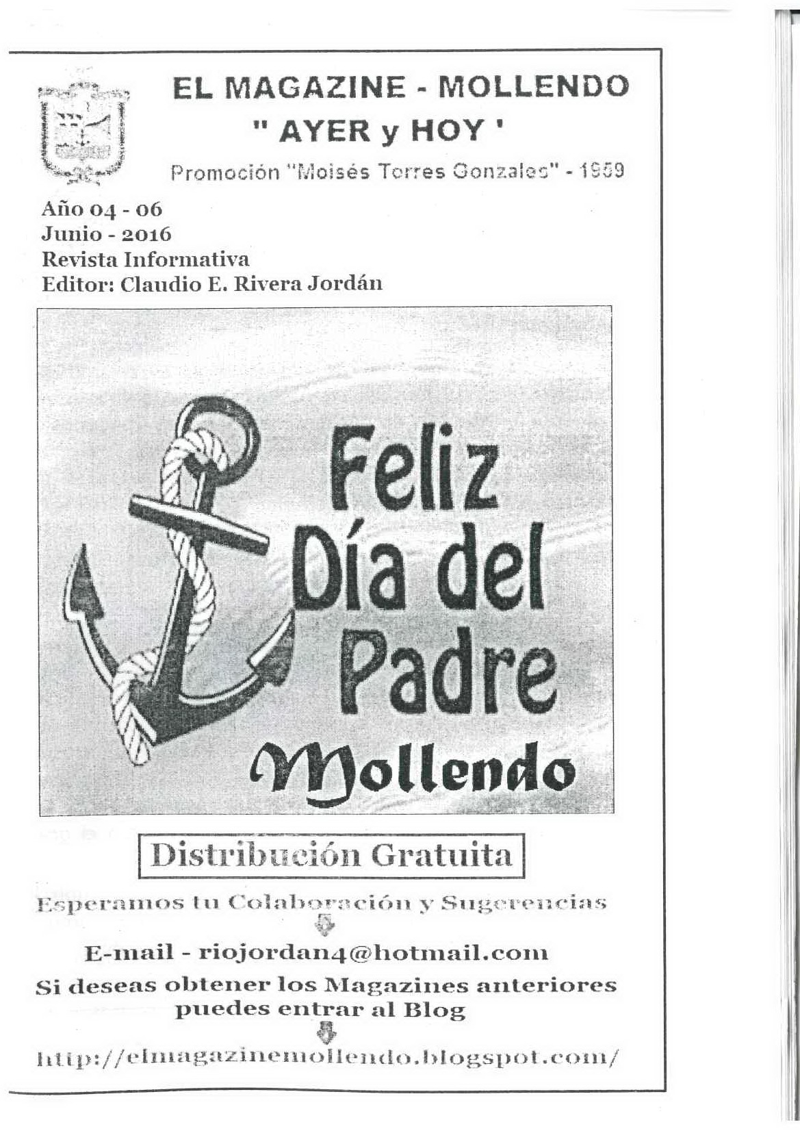 Magazine - Mollendo Ayer y Hoy 06-2016