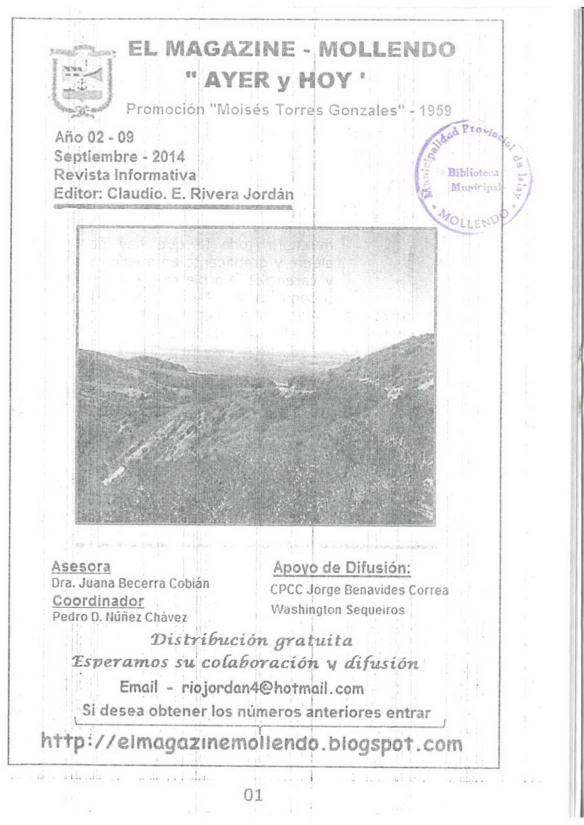 Magazine - Mollendo Ayer y Hoy 09-2014