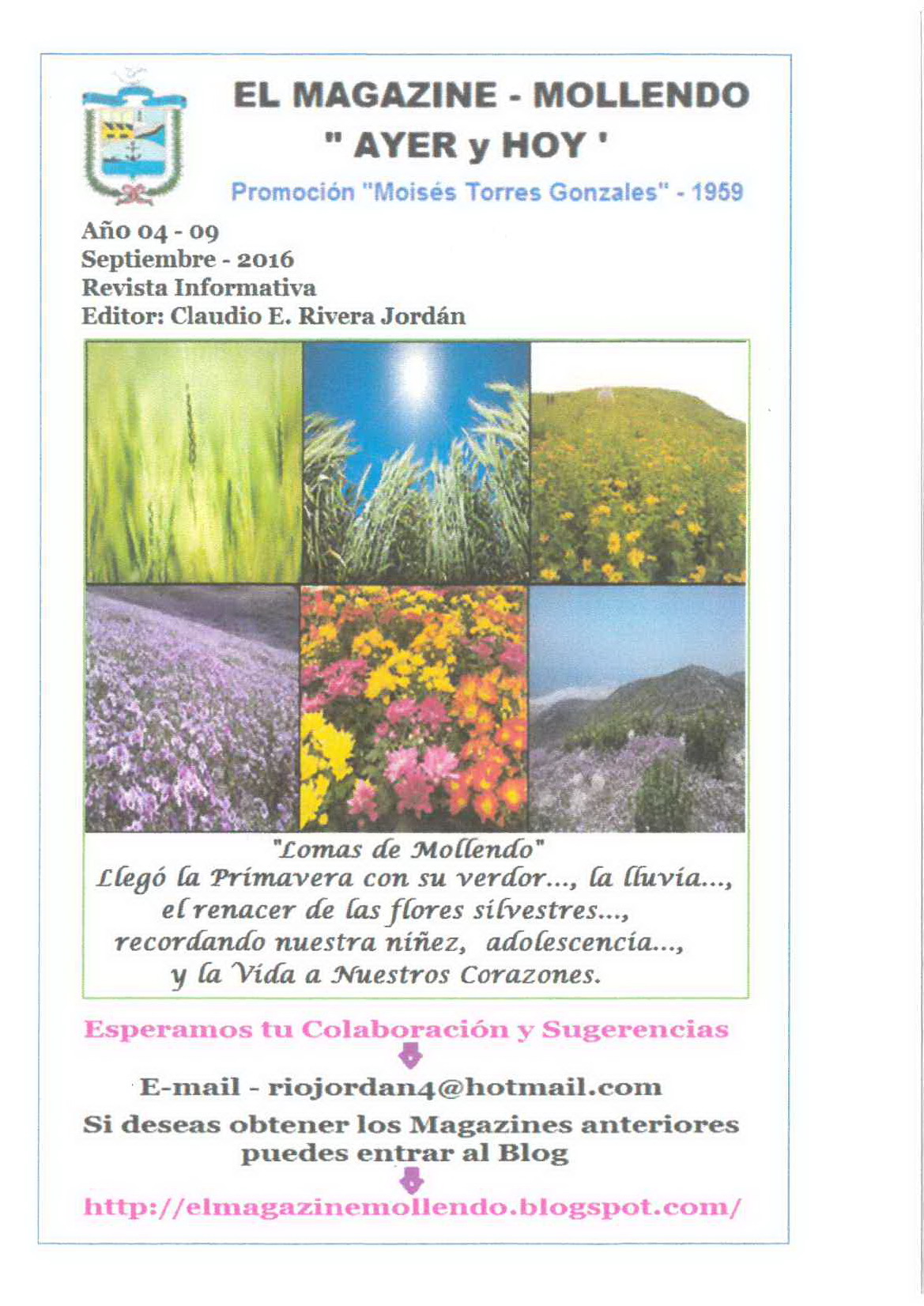 Magazine - Mollendo Ayer y Hoy 09-2016