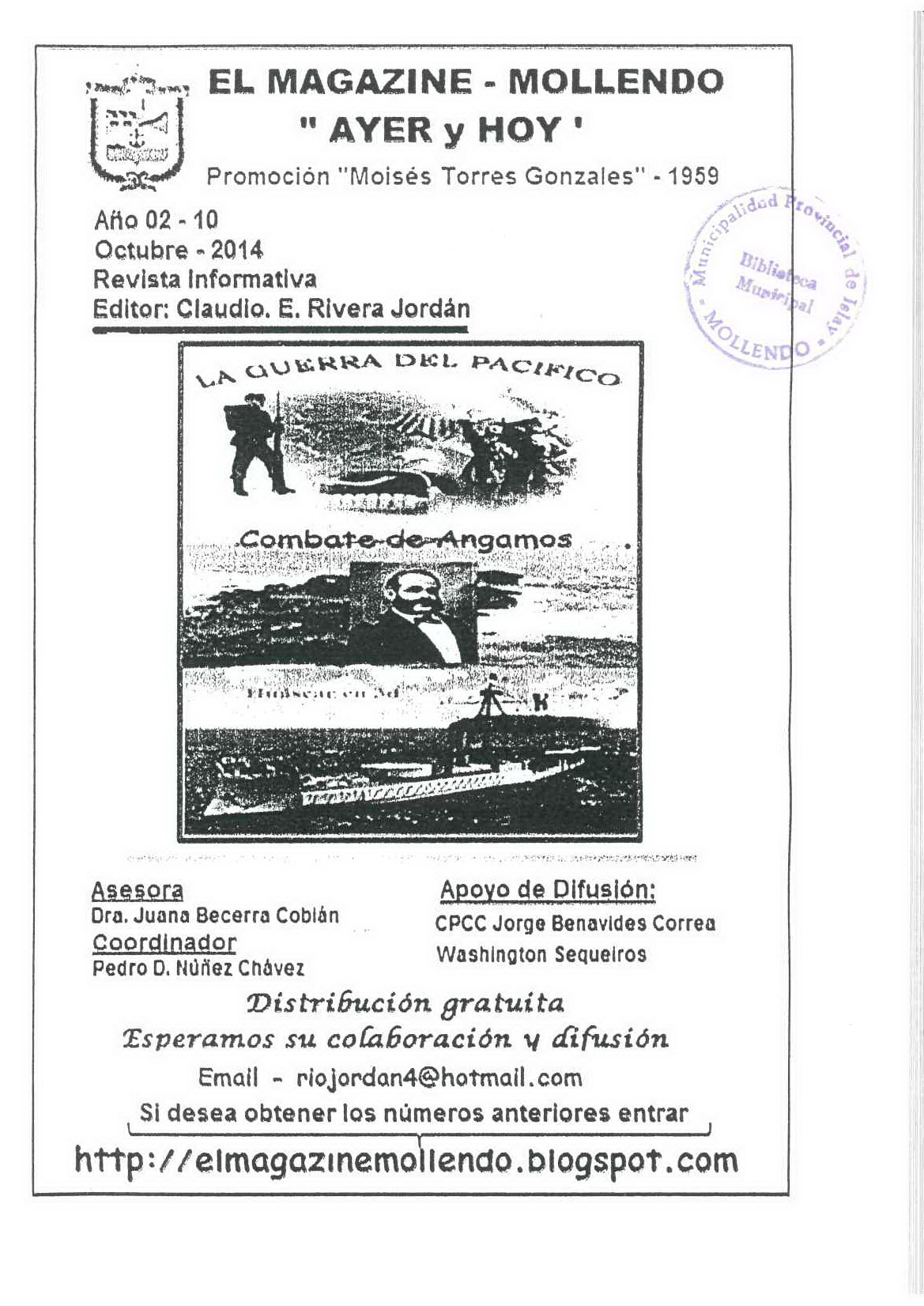 Magazine - Mollendo Ayer y Hoy 10-2014