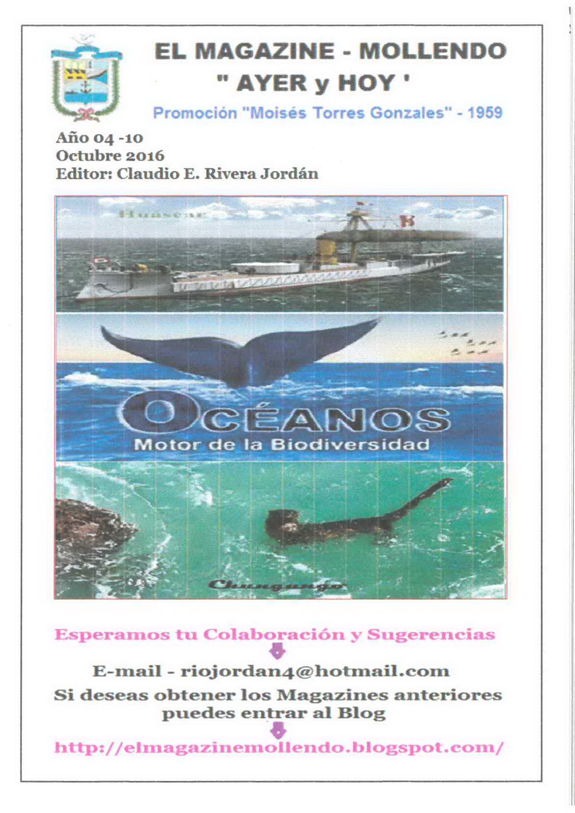 Magazine - Mollendo Ayer y Hoy 10-2016