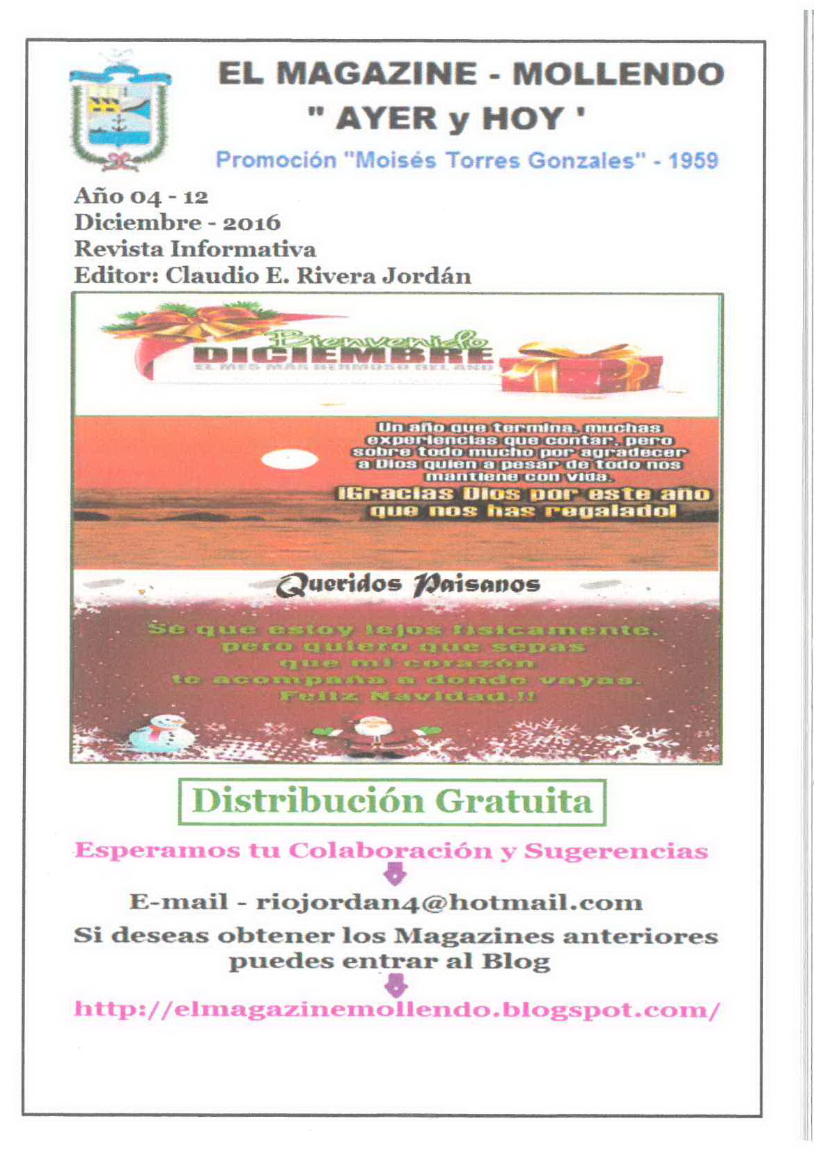 Magazine - Mollendo Ayer y Hoy 12-2016