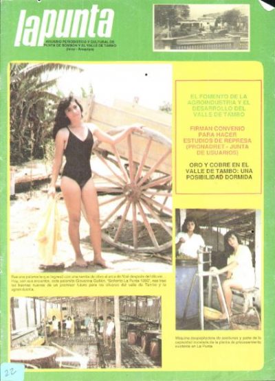 Anuario Periodístico y cultural de Punta de Bombón y el valle de Tambo Islay - Arequipa 22