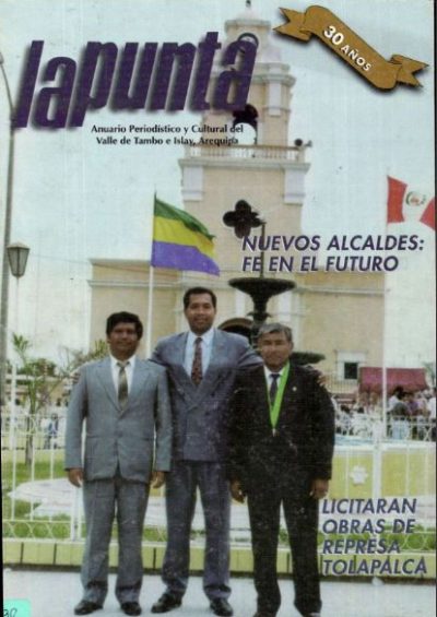 Anuario Periodístico y cultural de Punta de Bombón y el valle de Tambo Islay - Arequipa 30