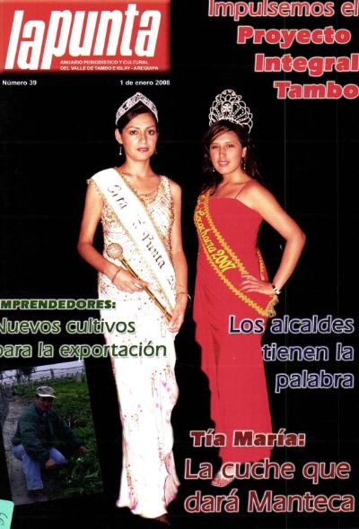 Anuario Periodístico y cultural de Punta de Bombon y el valle de Tambo Islay - Arequipa 39