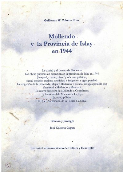 Mollendo y la provincia de Islay en 1944